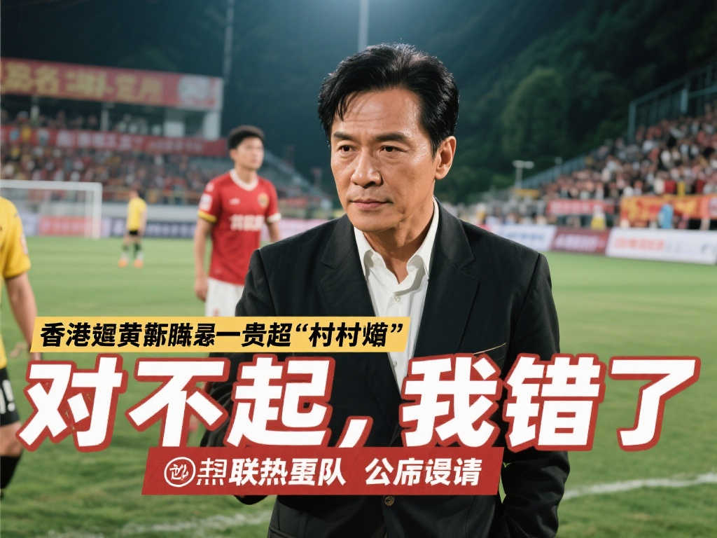 黄日华诚恳致歉村超联队：我错了，深表歉意！